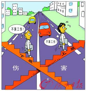 国务院扩大工伤认定范围 上下班途中交通事故